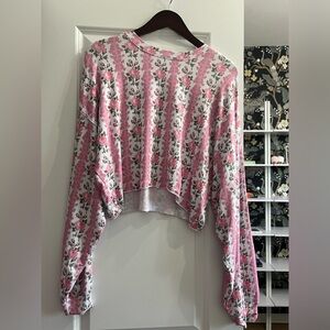 Stripe & Stare x LoveShackFancy Top Large L